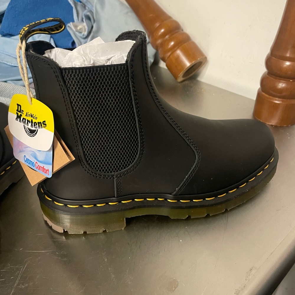 Dr. Martens Slip resistant Black Chelsea Boots
